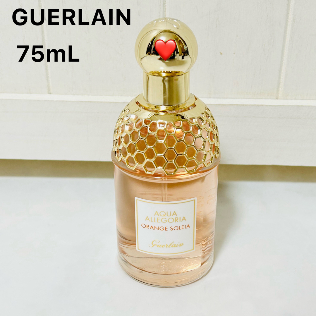 GUERLAIN(ゲラン)のゲラン アクア アレゴリア オランジェ ソレイヤ　オーデトワレ　75ml コスメ/美容の香水(香水(女性用))の商品写真