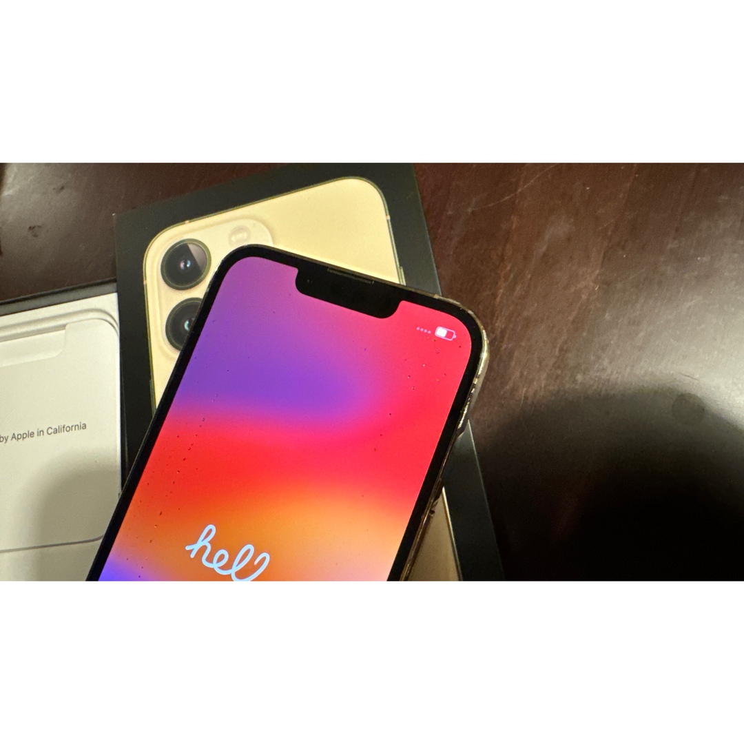 iPhone 13 Pro ゴールド 256 GB SIMフリー 中古実用品