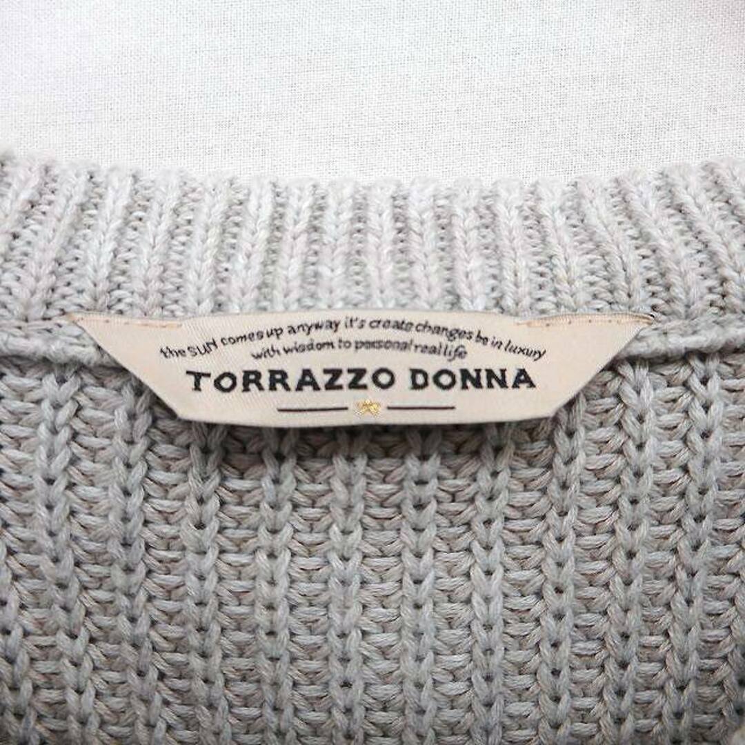 TORRAZZO DONNA(トラッゾドンナ)のトラッゾドンナ Torrazzo Donna セーター ニット ローゲージ レディースのトップス(ニット/セーター)の商品写真