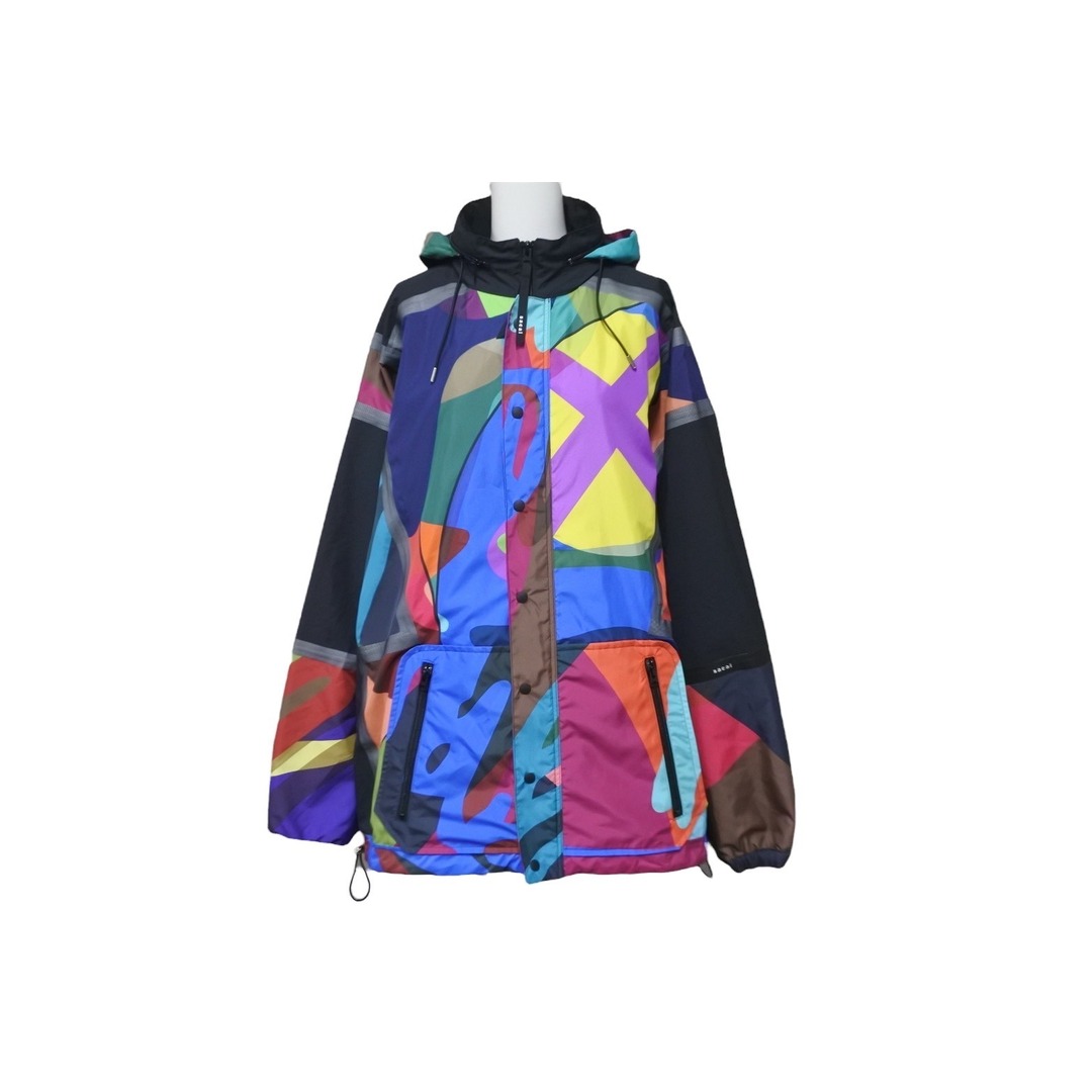 sacai x KAWS サカイ カウズ 21AW 別注 日本製 Print Blouson プリントフーデッドブルゾン 21-02563M 3 カモフラージュ ジャケット マウンテンパーカー アウター【sacai × KAWS】