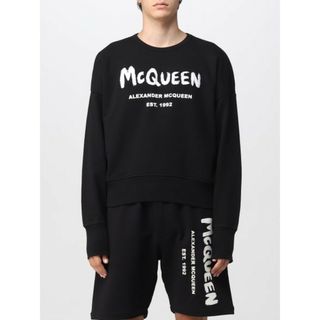 Alexander Mcqueen スウェット トレーナー ブラック Lサイズ