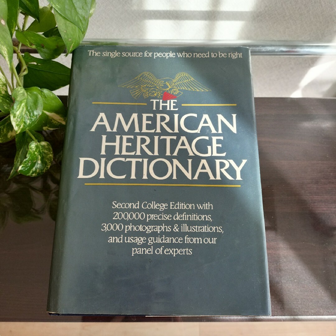 本　辞書　洋書　THE AMERICAN HERITAGE DICTIONARY エンタメ/ホビーの本(洋書)の商品写真