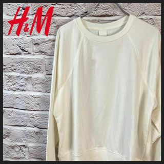 エイチアンドエム(H&M)のh&m タグ付き　トレーナー　スウェット メンズ　レディース　[ M ](トレーナー/スウェット)