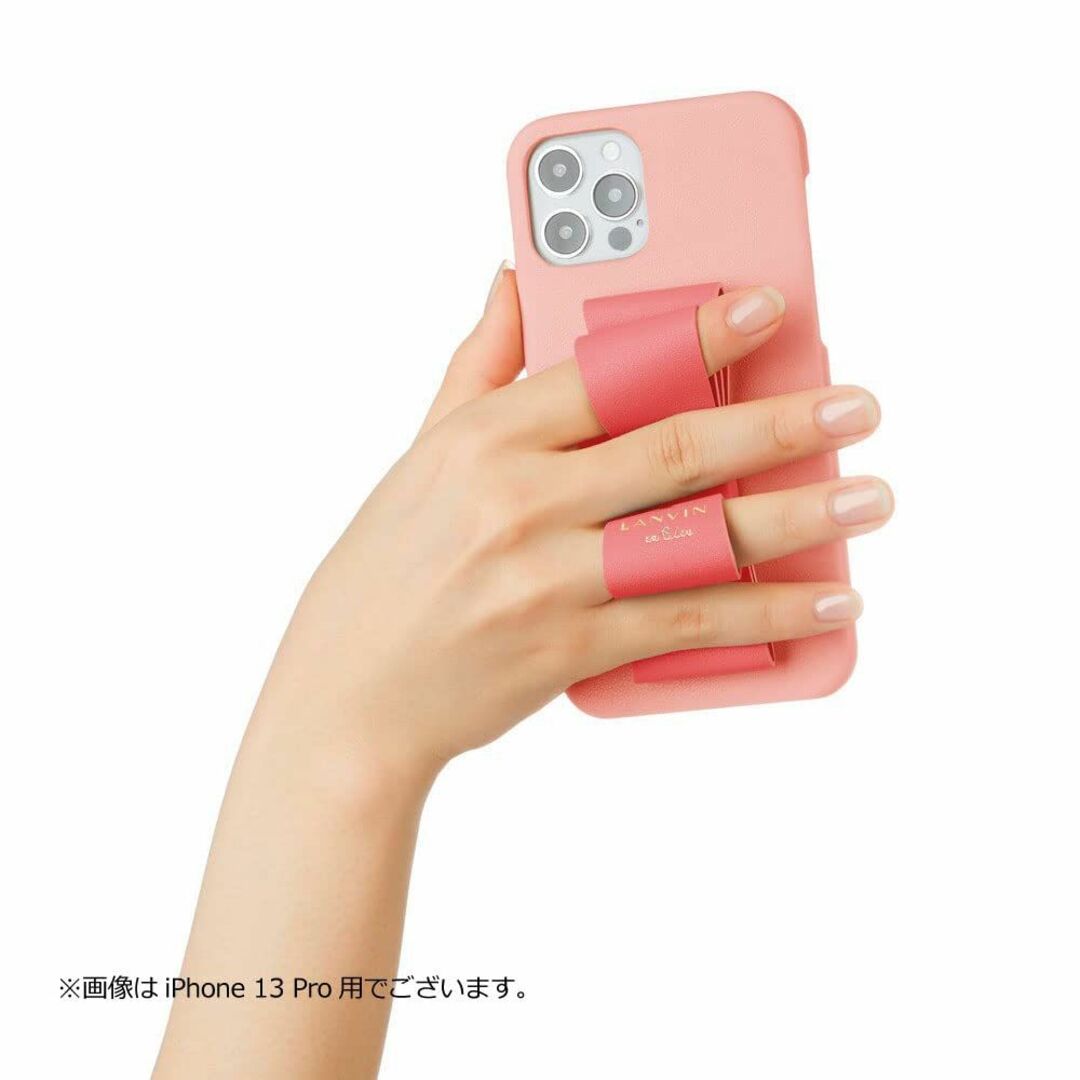 【色: Baby Pink/Vivid Pink】LANVIN en Bleu  スマホ/家電/カメラのスマホアクセサリー(その他)の商品写真