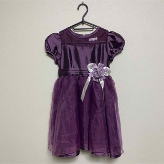 キャサリンコテージ(Catherine Cottage)のキャサリンコテージ　ドレス　紫　パープル　１度のみ利用　120cm(ドレス/フォーマル)