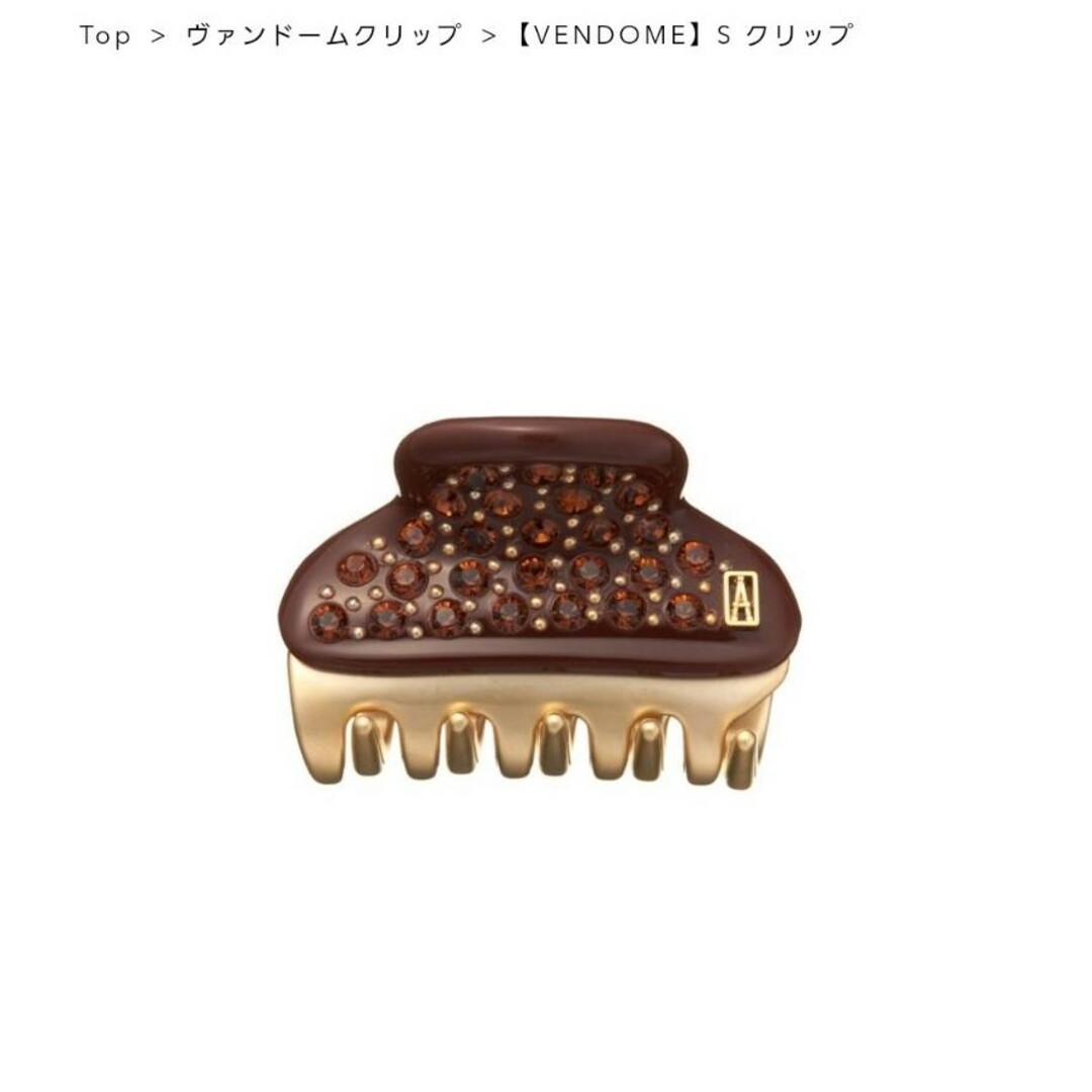 新品☆アレクサンドル ドゥ パリ VENDÔME CLIP (S) 4.5cm