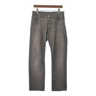 ヘルムートラング(HELMUT LANG)のHELMUT LANG デニムパンツ 31(M位) グレー系(デニム) 【古着】【中古】(デニム/ジーンズ)