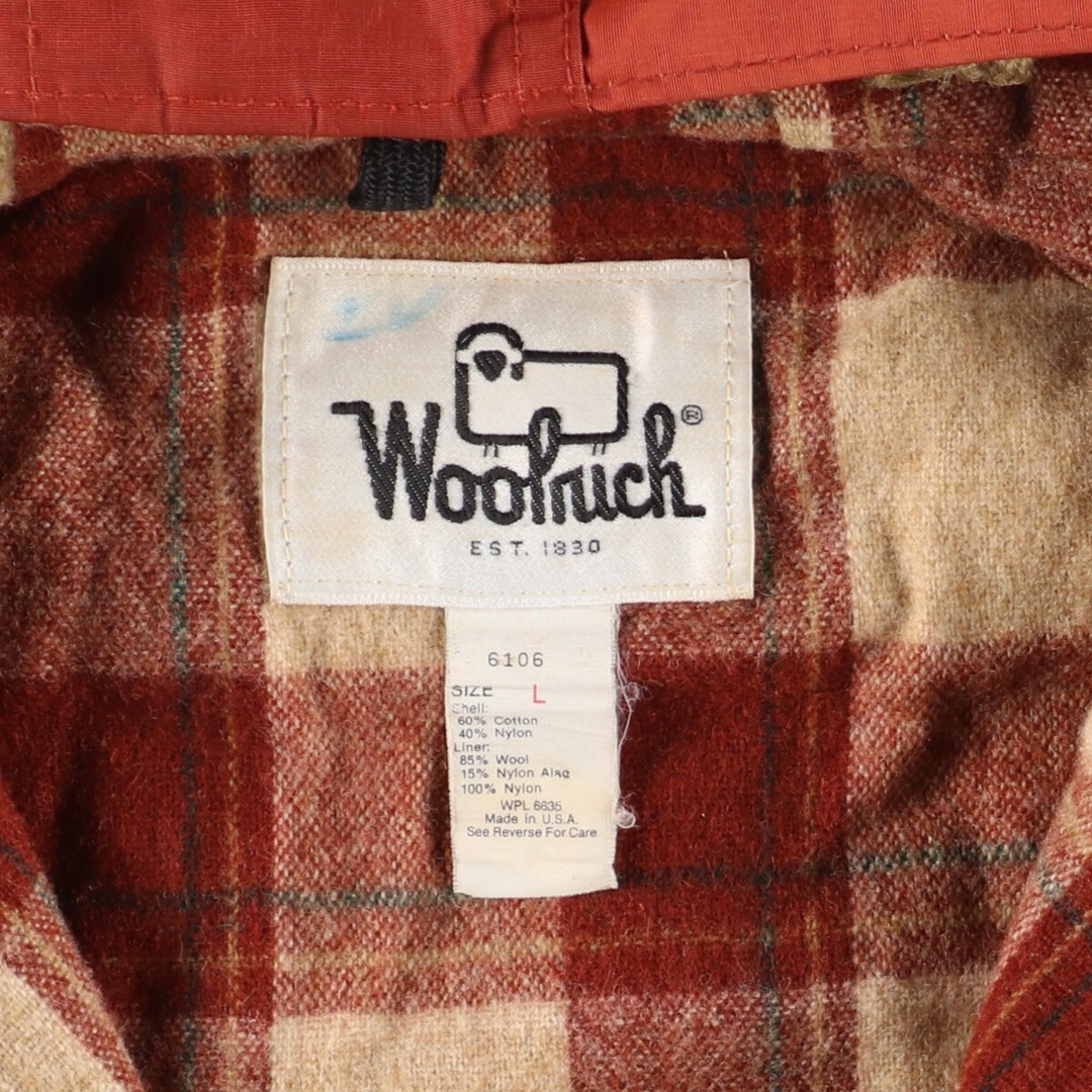 70年代 ウールリッチ WOOLRICH マウンテンパーカー USA製 メンズXL ヴィンテージ /eaa378497