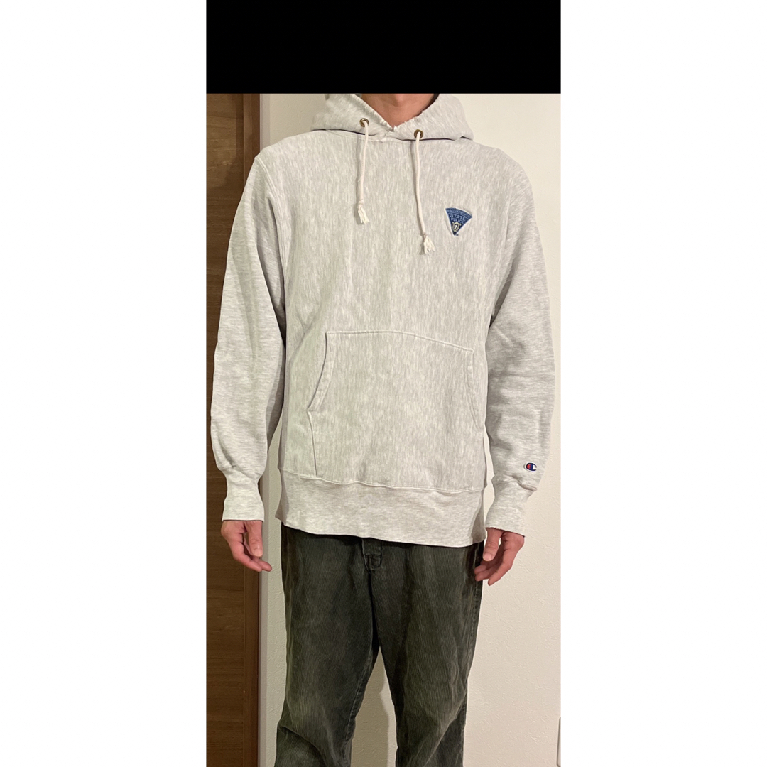 champion reverse weave リバースウェーブ　ポリス　グレー