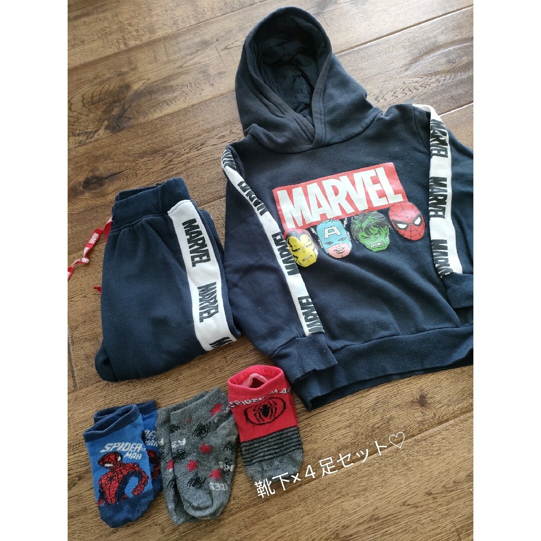 MARVELセットアップ&靴下4足 | フリマアプリ ラクマ