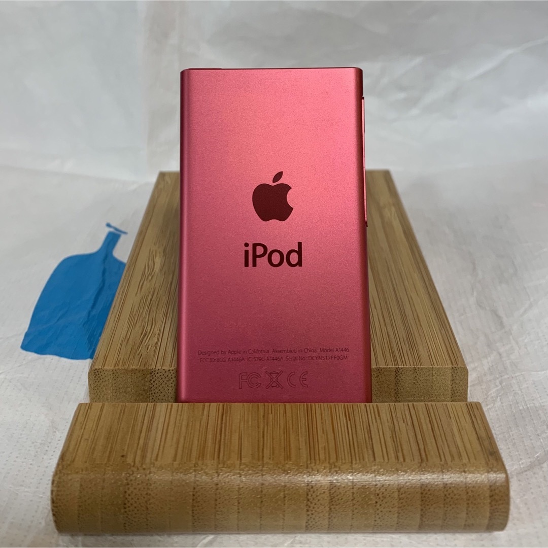 Apple - アップル iPod nano 第7世代 MD475J ピンク 16G ユーズドの