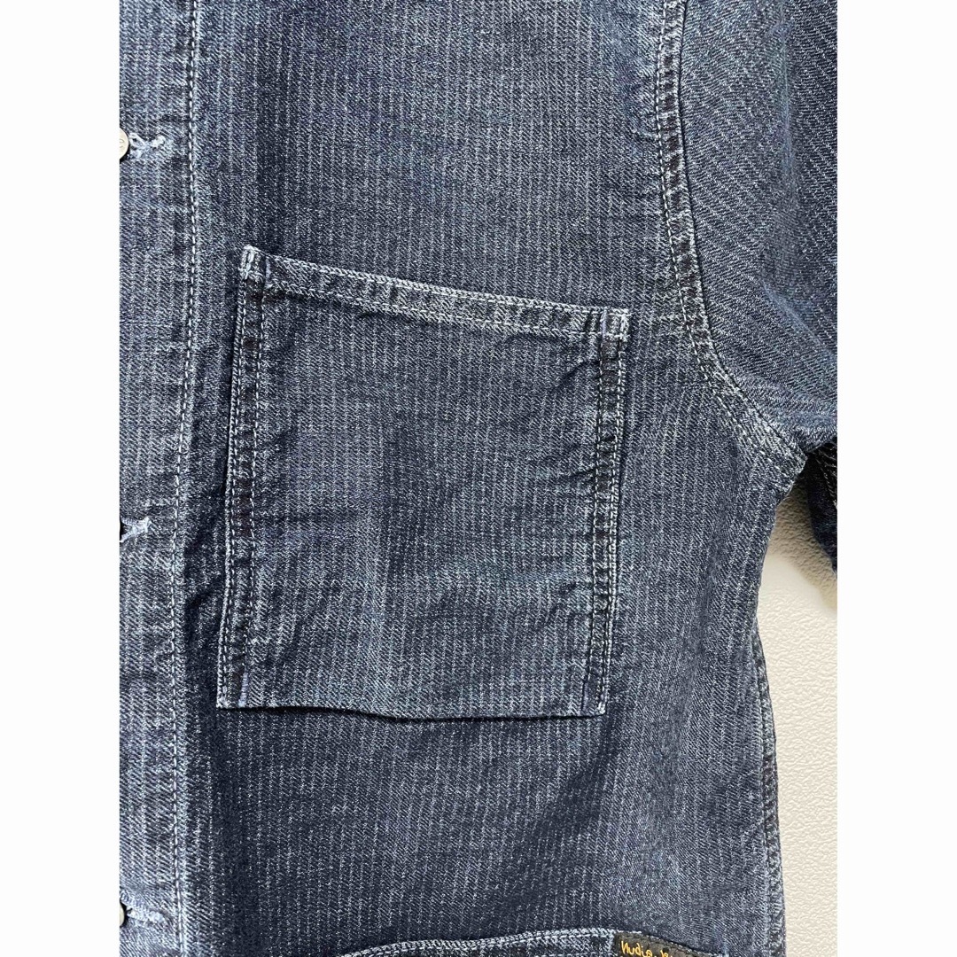 Nudie Jeans(ヌーディジーンズ)の【新品未使用品】ヌーディージーンズ 半袖シャツ SVANTE メンズのトップス(シャツ)の商品写真