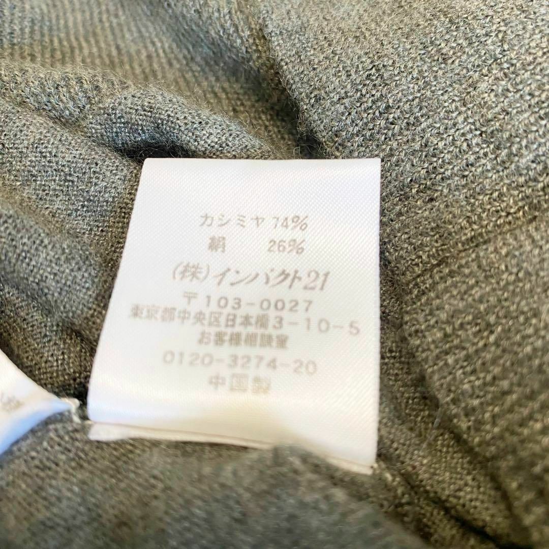 POLO RALPH LAUREN(ポロラルフローレン)の【美品】ラルフローレン　シルク・カシミヤ混　カーディガン　Mサイズ レディースのトップス(カーディガン)の商品写真