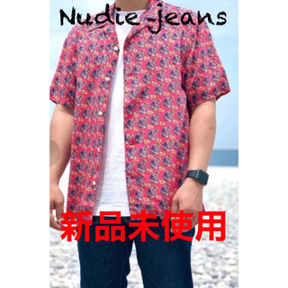 ヌーディジーンズ(Nudie Jeans)の【新品未使用品】ヌーディージーンズ 半袖シャツ ARVID(シャツ)