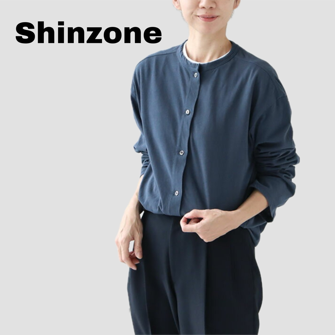 Shinzone(シンゾーン)のTHE SHINZONE シンゾーン ハイツイストコットン カーディガン レディースのトップス(カーディガン)の商品写真