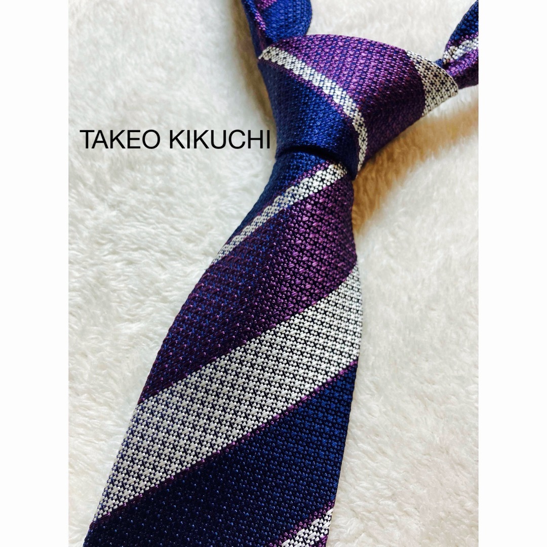 TAKEO KIKUCHI(タケオキクチ)の【美品】 TAKEO KIKUCHI  タケオキクチ　ブランド ネクタイ メンズのファッション小物(ネクタイ)の商品写真