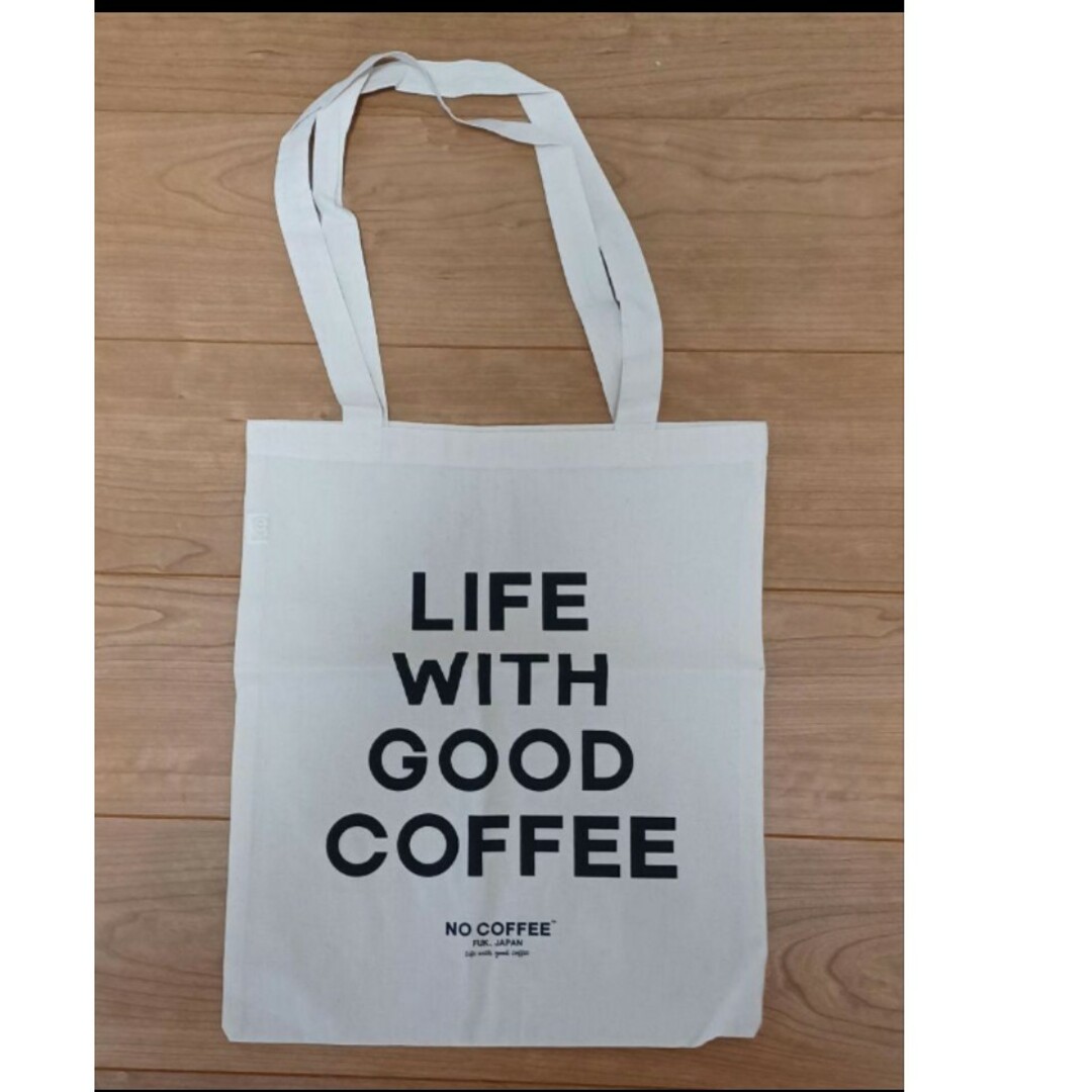 NO COFFEE(ノーコーヒー)の【新品未使用】ノーコーヒー　トートバッグ レディースのバッグ(トートバッグ)の商品写真