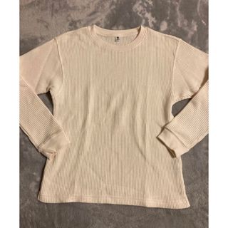 ユニクロ(UNIQLO)のUNIQLO トップス 長袖シャツ ワッフル 140(Tシャツ/カットソー)