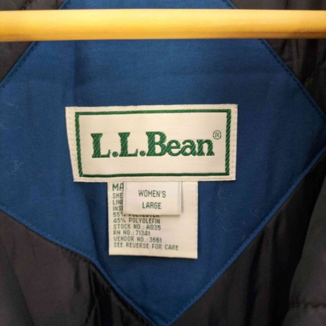 L.L.Bean(エルエルビーン) ウエストドローコード 比翼ジップ 中綿コート 5