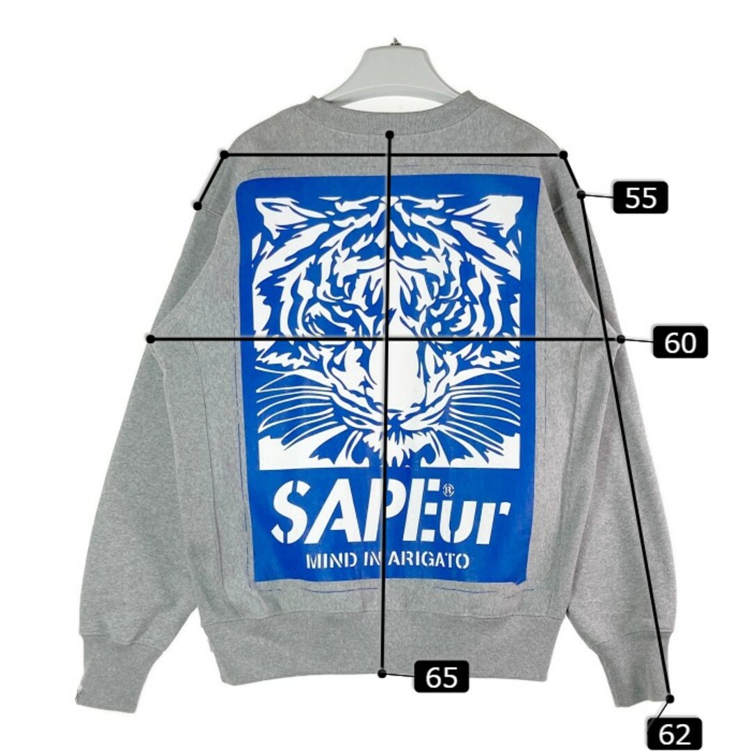 SAPEur サプールタイガー　TIGER SWEAT