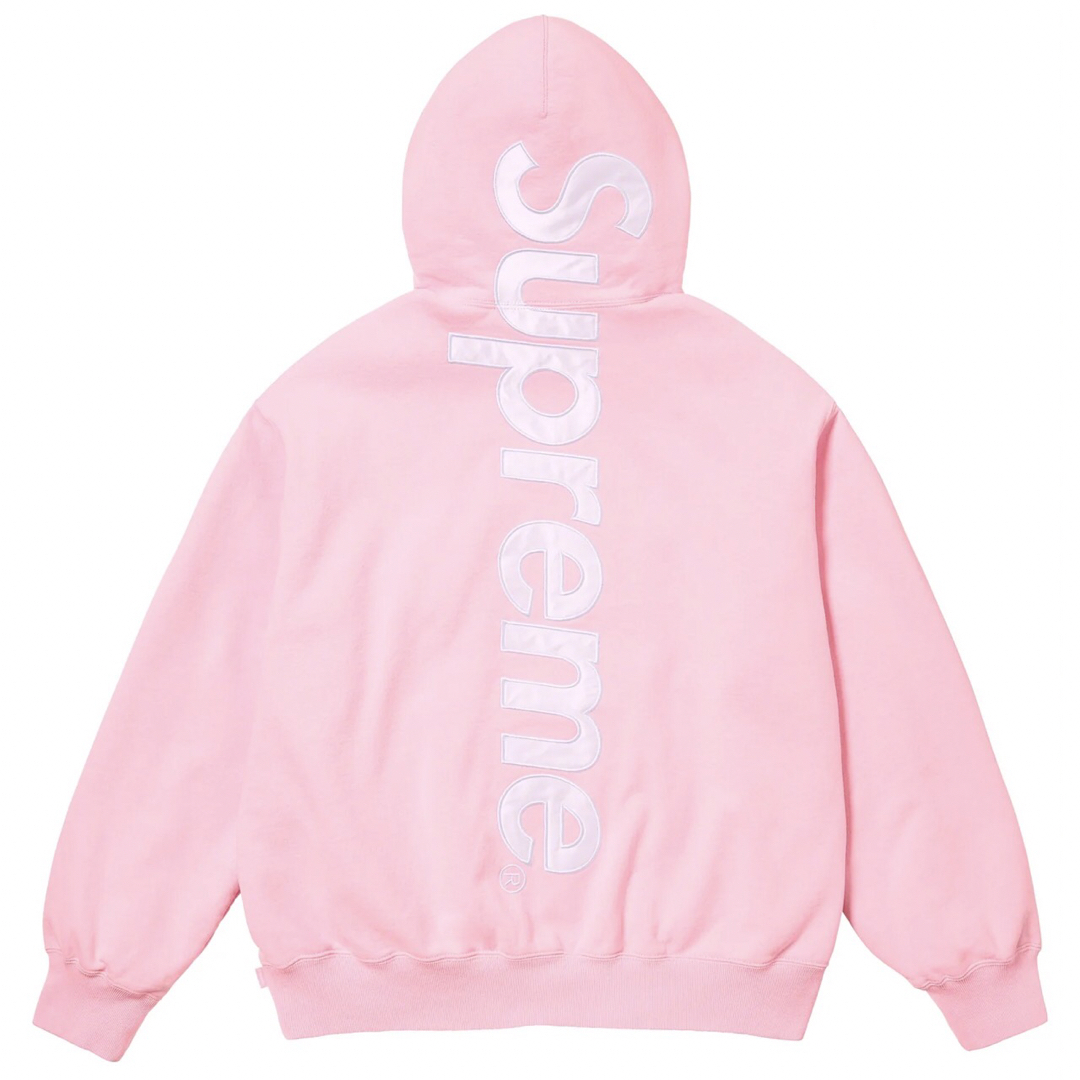 Supreme(シュプリーム)のSupreme Applique Hooded Sweatshirt  ピンク メンズのトップス(スウェット)の商品写真