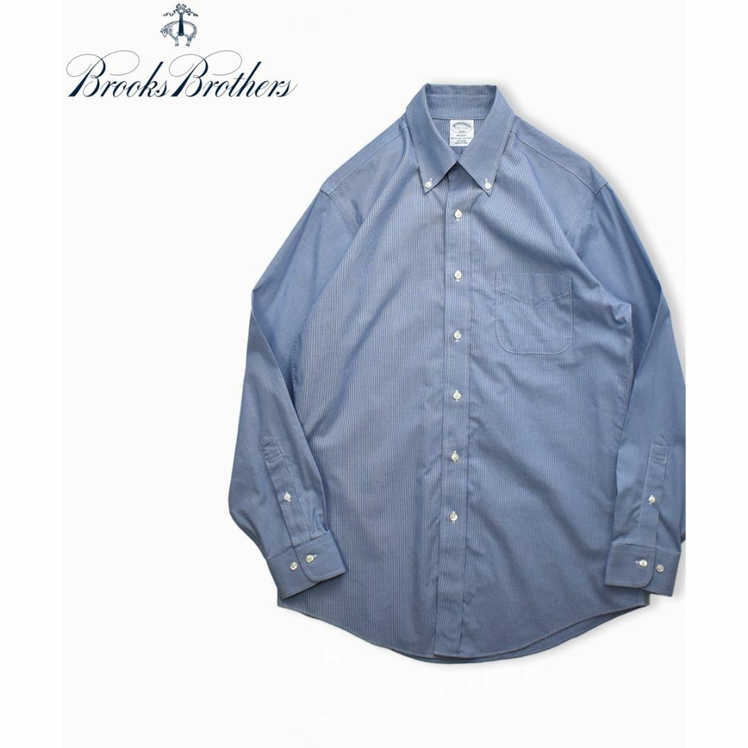 Brooks Brothers ブルックスブラザーズ 千鳥格子チェック長袖シャツ