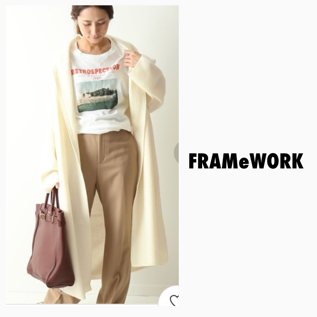 FRAMeWORK 圧縮ウールコート