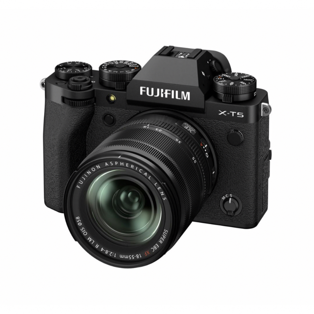 新品 未開封 FUJIFILM X-T5 18-55mmレンズキット ブラックスマホ/家電/カメラ