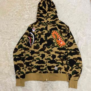 A BATHING APE - エイプ ネイバーフッド コラボ シャークパーカーの