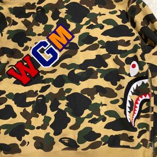 A BATHING APE - ほぼ未使用 アベイシングエイプ シャーク カモ