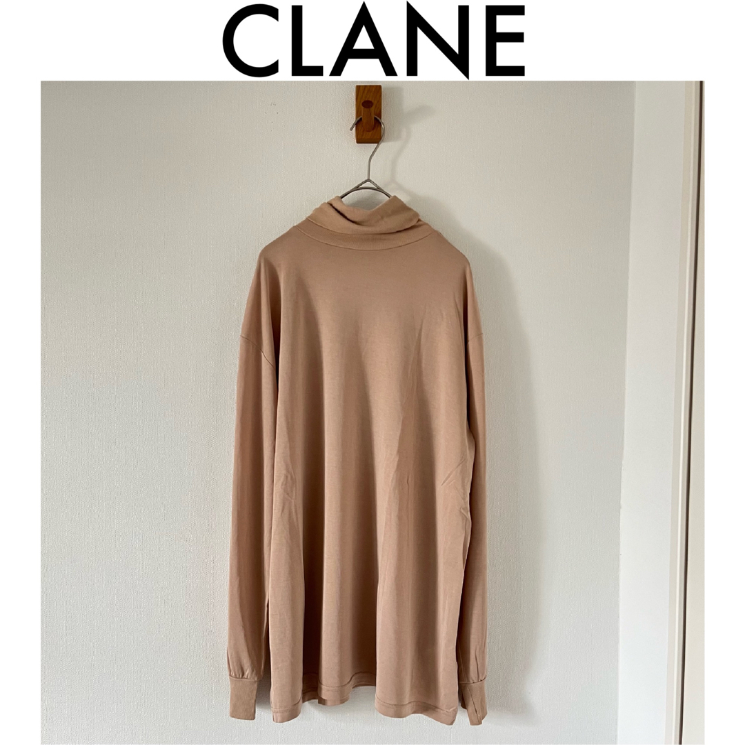 大人気！【CLANE】クラネ H/N SOFT CUT TOPS ベージュ