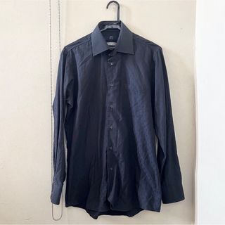 アオヤマ(青山)のPERSON'S FOR MEN  長袖　シャツ　ネイビー(シャツ)