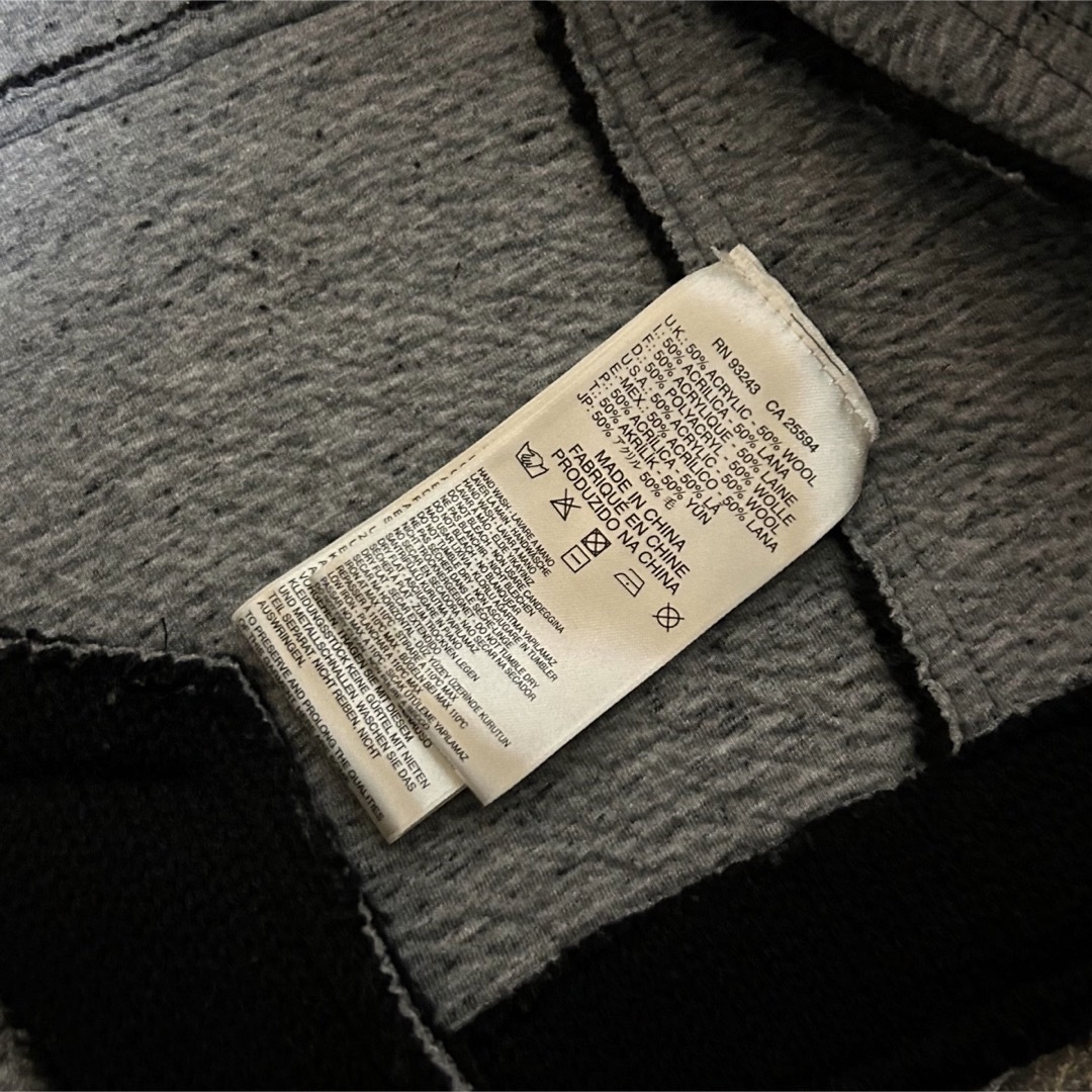 DIESEL(ディーゼル)のDIESEL ディーゼル／ニット系 スウェット デザインジャケット S【古着】 メンズのジャケット/アウター(ミリタリージャケット)の商品写真