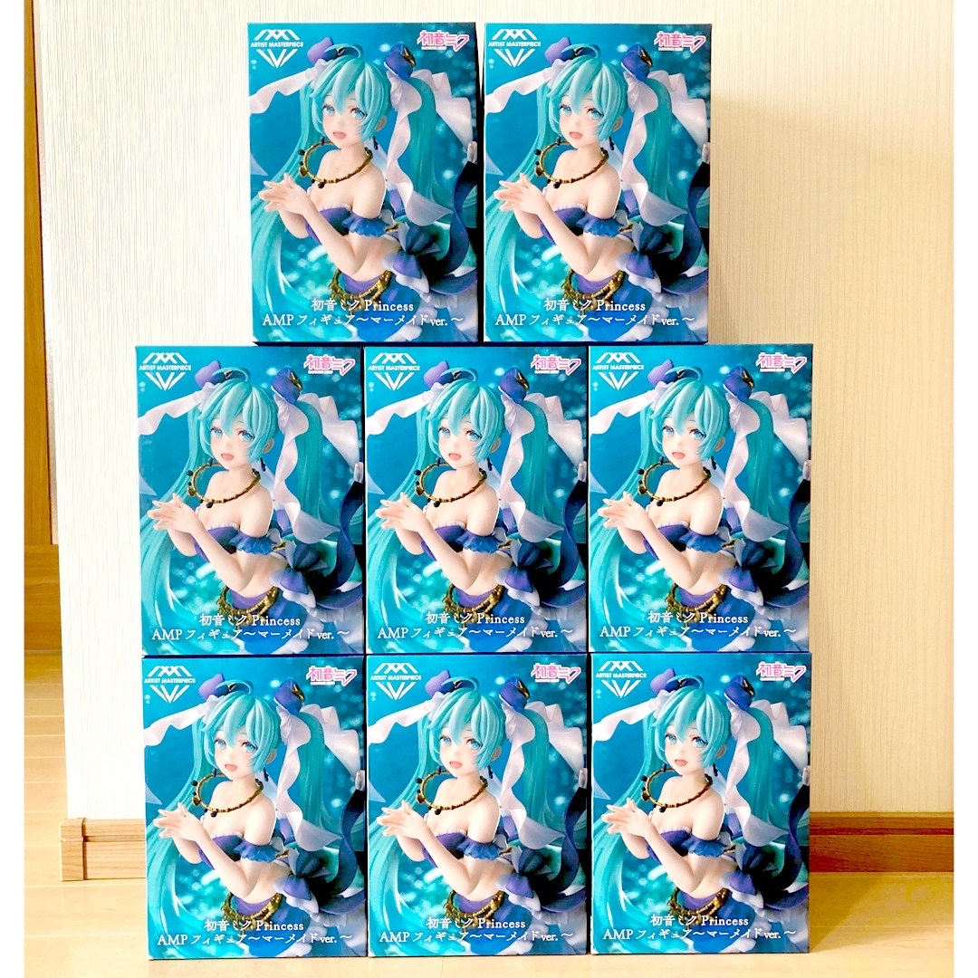 初音ミク フィギュア マーメイド 8個セット