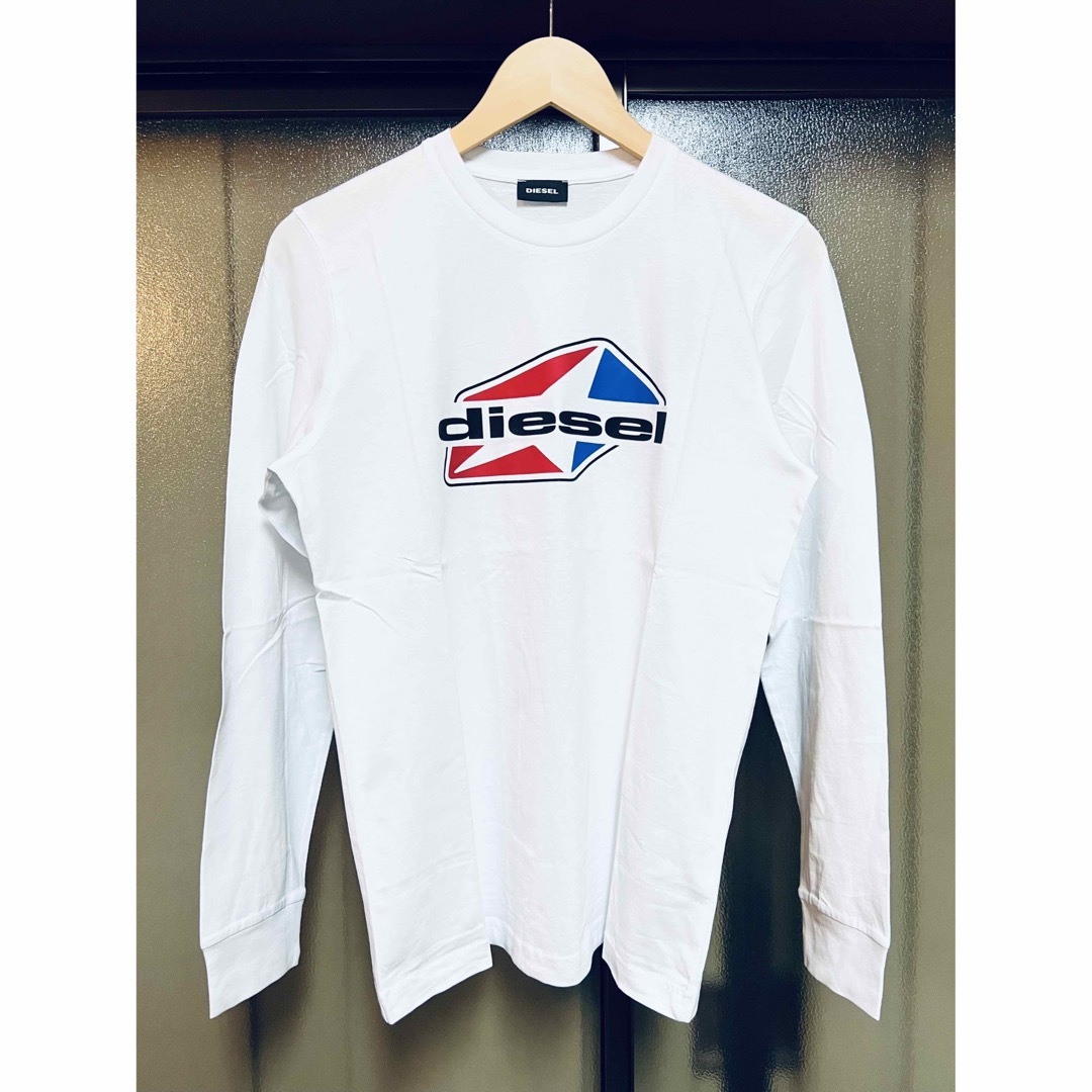 DIESEL 新品未使用 XS ロング Tシャツ ロンT 白 ディーゼル DIESEL 新品未使用 XS ロング Tシャツ ロンT 白 ディーゼル