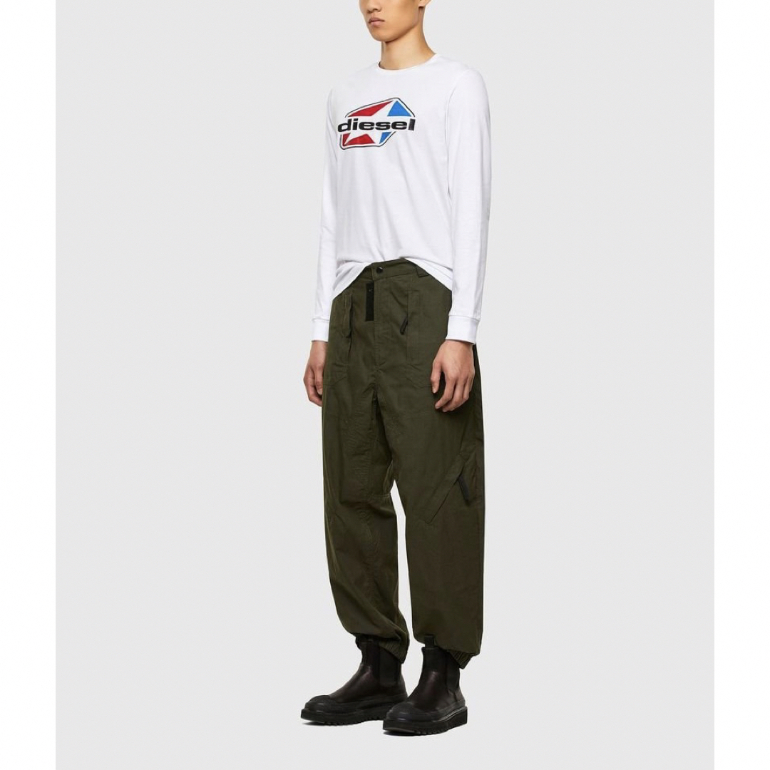 DIESEL 新品未使用 XS ロング Tシャツ ロンT 白 ディーゼル DIESEL 新品未使用 XS ロング Tシャツ ロンT 白 ディーゼル