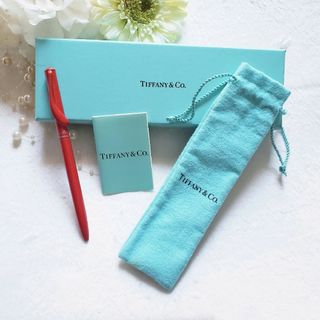 ティファニー(Tiffany & Co.)のTIFFANY&Co. ティファニー ボールペン エルサ・ペレッティ 赤 レッド(ペン/マーカー)