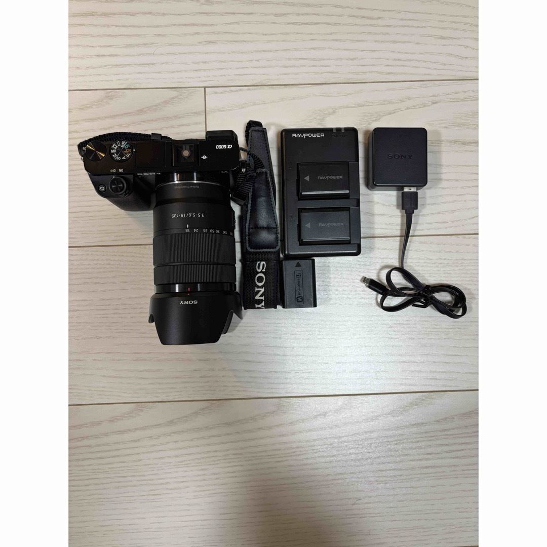 【最終値下げ】Sony α6000 デジタル一眼カメラ レンズSEL18135