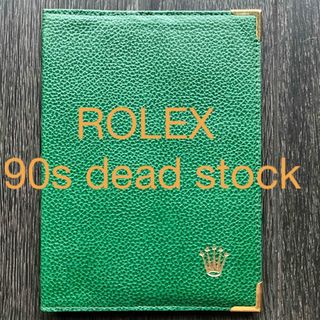 ロレックス(ROLEX)のROLEX  カード／パスポートホルダー　90年代デッドストック(未使用品)(ノベルティグッズ)