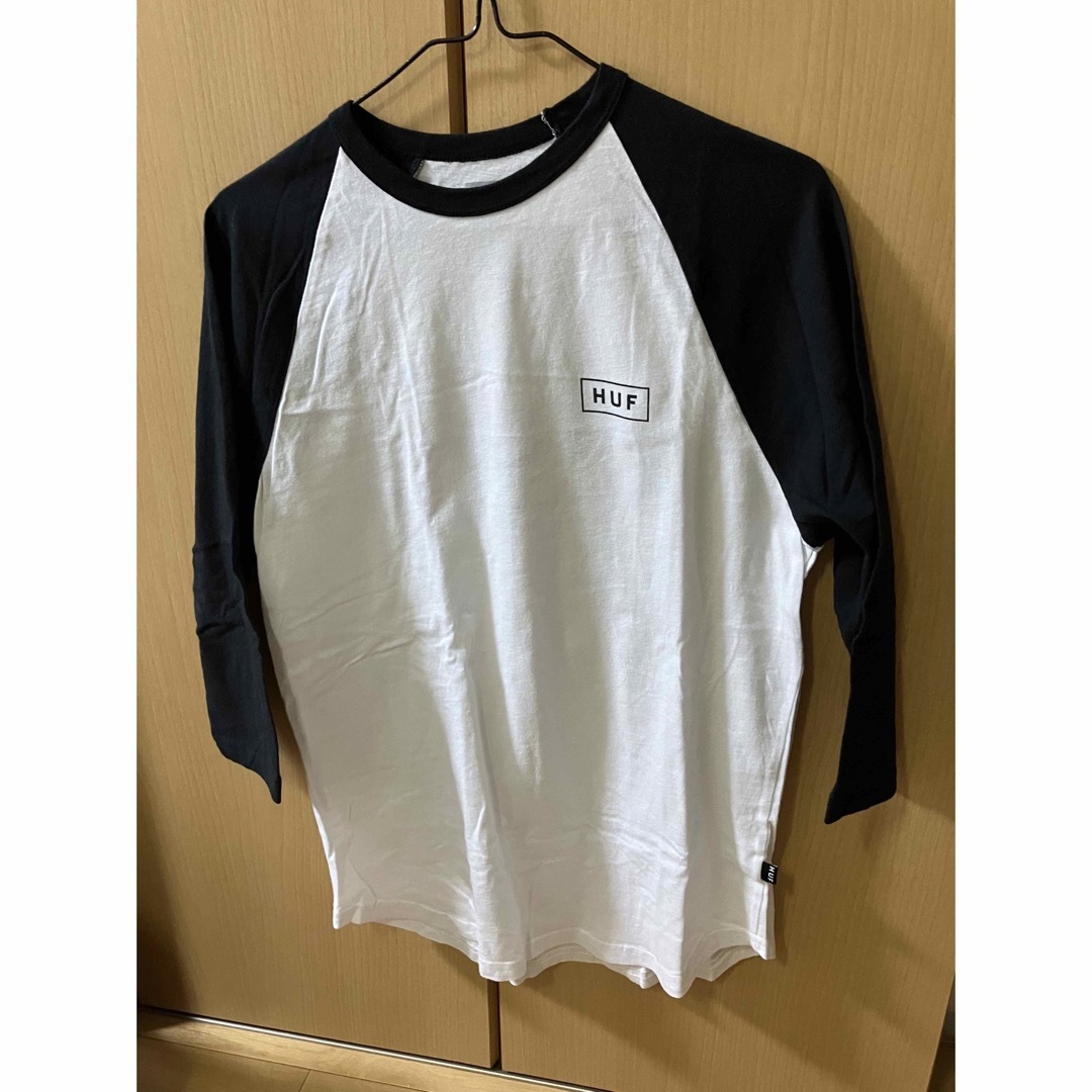 HUF ラグラン ロンT 7部袖 Sサイズ-