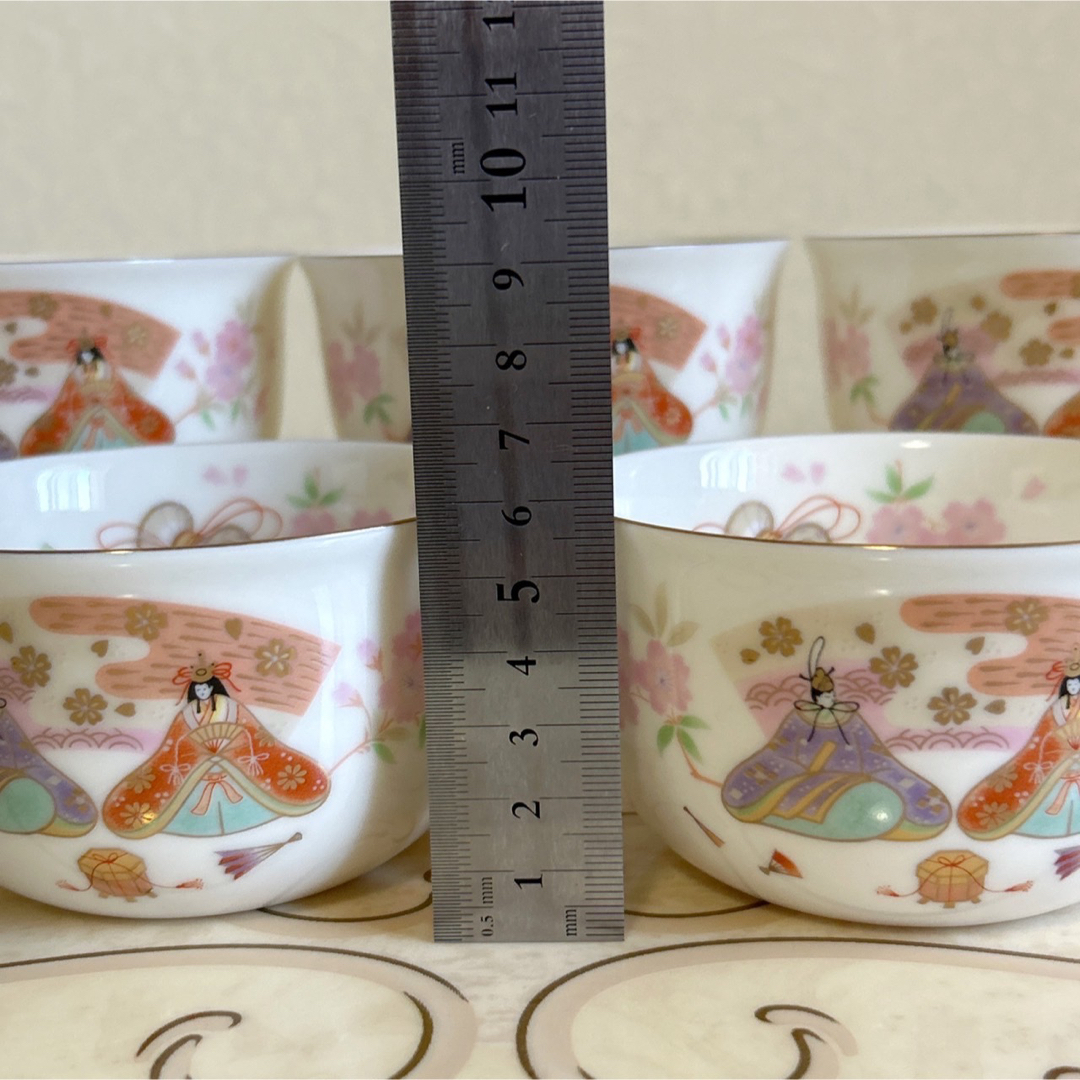 前畑陶器 庫山窯 お花雛 小鉢揃え 5枚セット ひな祭り お雛様 前畑陶器 庫山窯 お花雛 小鉢揃え 5枚セット ひな祭り お雛様