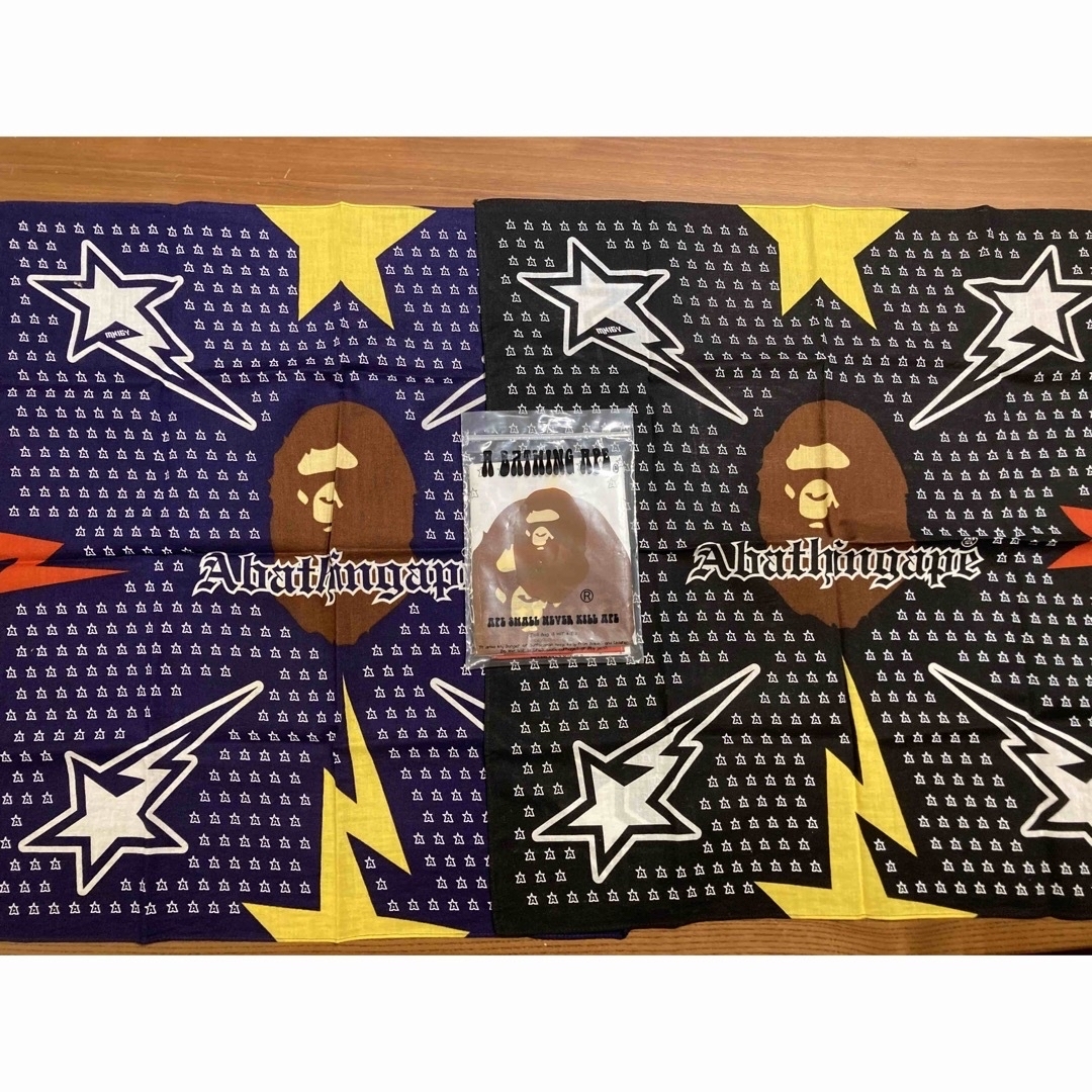 BAPE 1ST CAMO SHARK BANDANA バンダナ グリーン