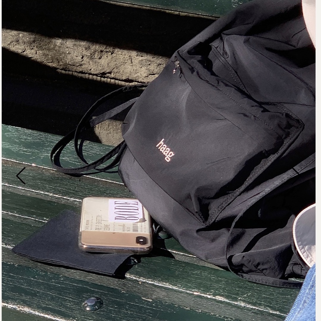 ◇haag◇ヘイグ a string backbag 韓国人気 バッグの通販 by めは's