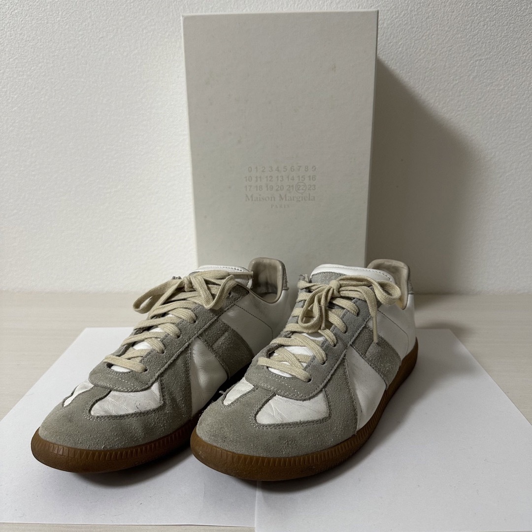 Maison Martin Margiela(マルタンマルジェラ)のMaison Margiela ジャーマントレーナー　40 メンズの靴/シューズ(スニーカー)の商品写真