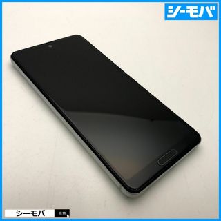 シャープ(SHARP)の994スマホ AQUOS sense4 SH-41A SIMフリーシルバー美品(スマートフォン本体)