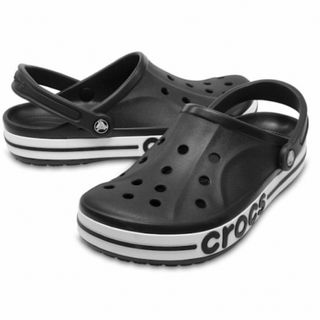 クロックス(crocs)の新品 26㎝ クロックス バヤバンド クロッグ ブラック(サンダル)