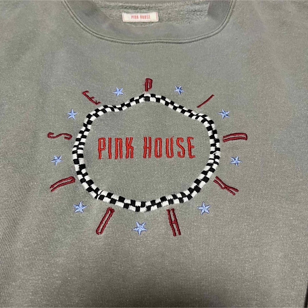 PINK HOUSE(ピンクハウス)のPINK HOUSE スウェット　グレー レディースのトップス(トレーナー/スウェット)の商品写真