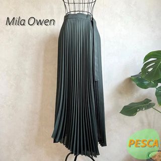 Mila Owen - Mila Owen ジャガードウエストゴムカーブティアード