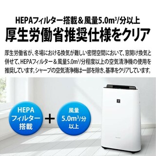 SHARP - シャープ 加湿 空気清浄機 プラズマクラスター 7000ホワイト