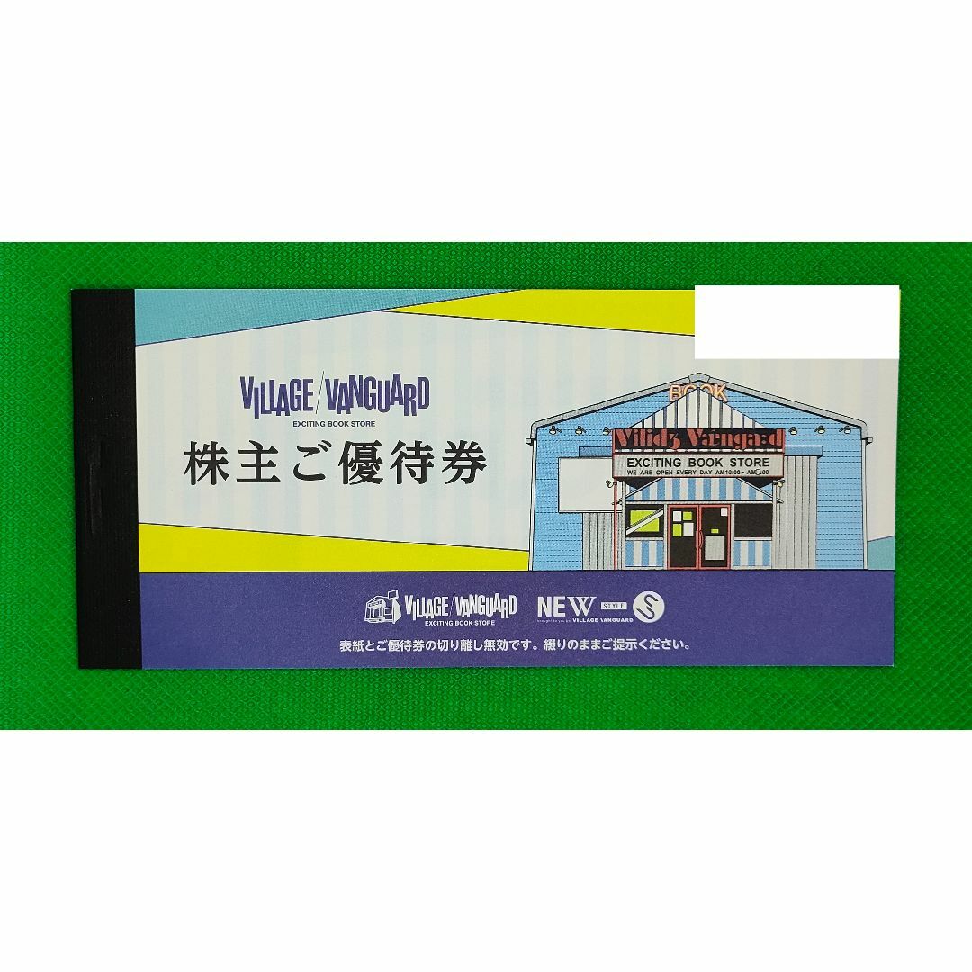 12000円分/ヴィレッジヴァンガード 株主優待券/匿名・ゆうパケット込み-